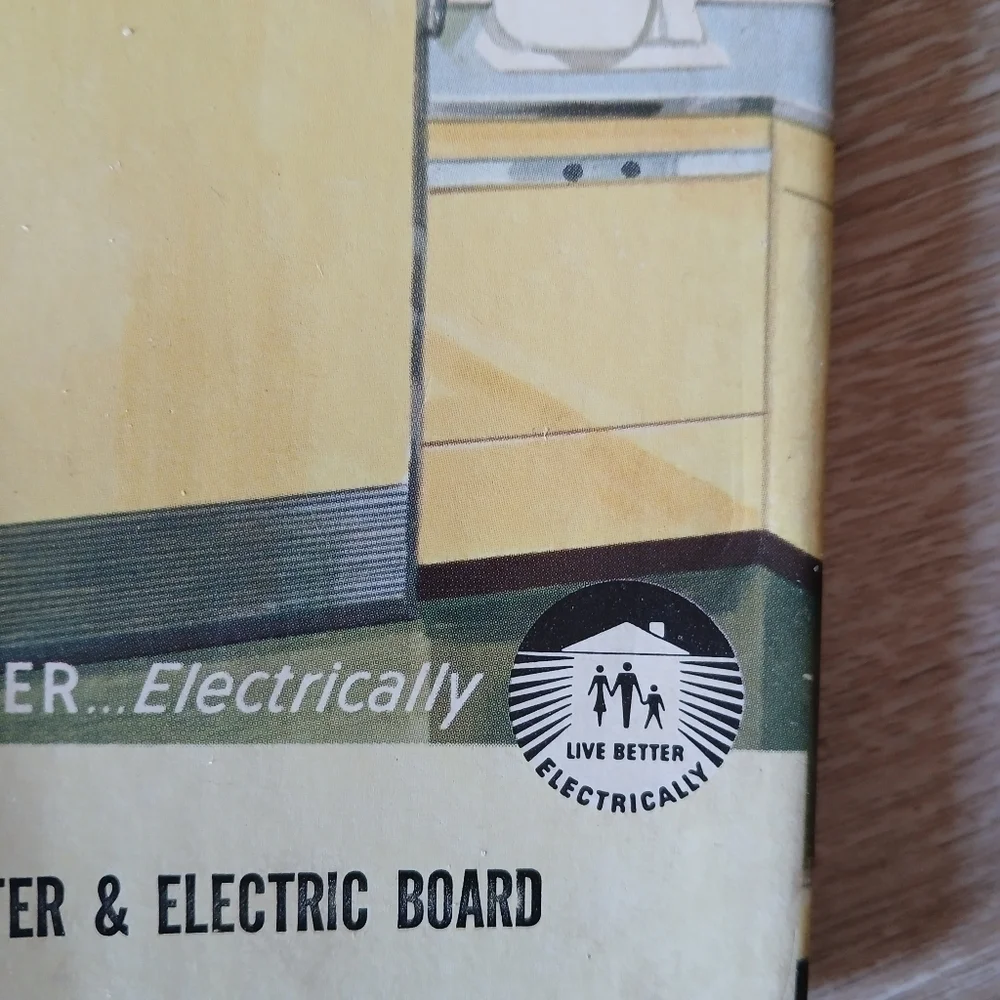 Vintage 60's Cook Book 'Electric Cook Book' Paperback Marguerite Fenner